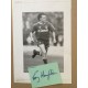Signed card of Ray Houghton and unsigned picture of the Liverpool footballer